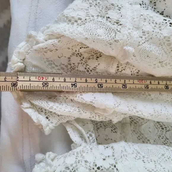 $910 ALEXIS Hedda Embellished Eyelet Maxi Dress Gown Sz XS Boho Bridal R… - Picture 15 of 16